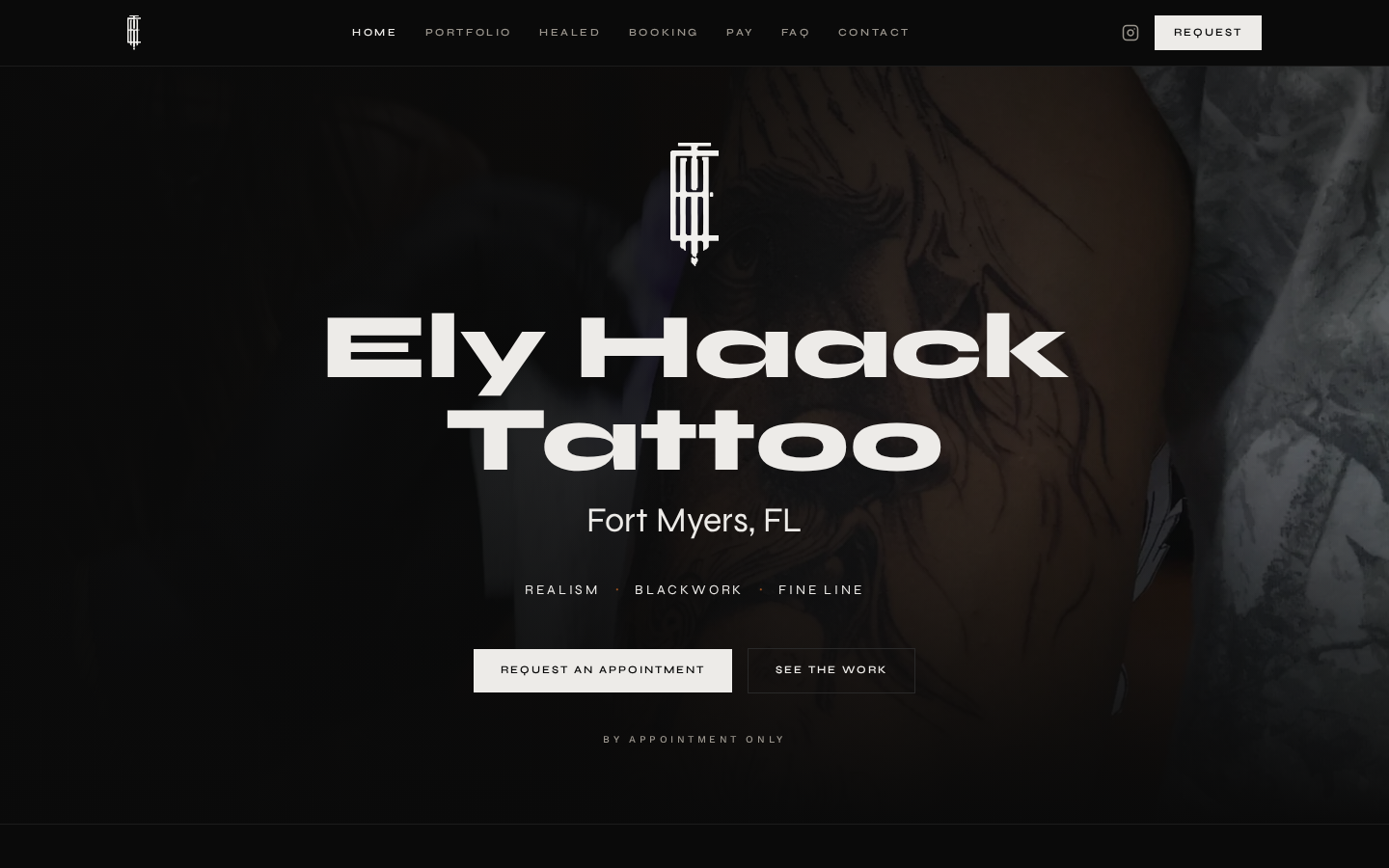 Ely Haack booking site