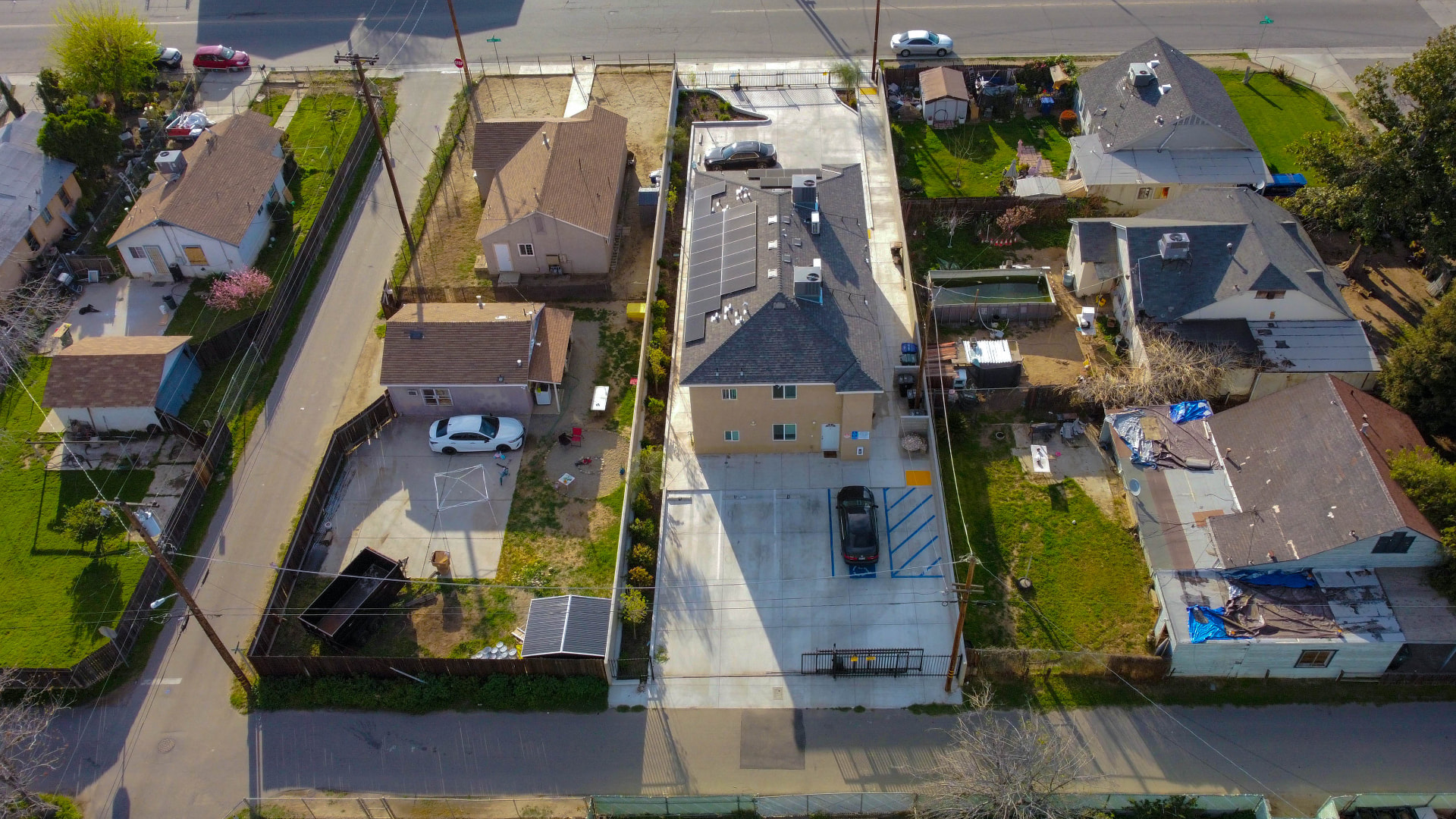 Aerial drone property photography sample 3